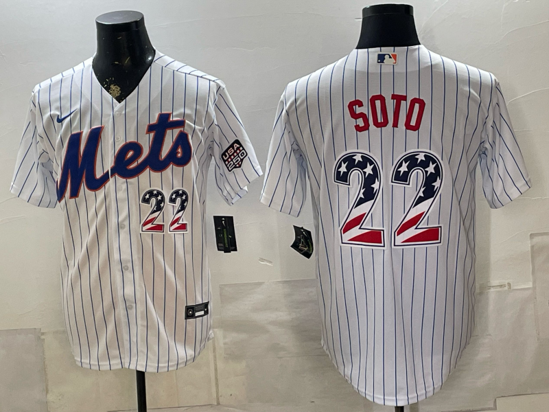 Men New York Mets #22 Soto white 2026 MLB Nike jersey 0715001->new york mets->MLB Jersey
